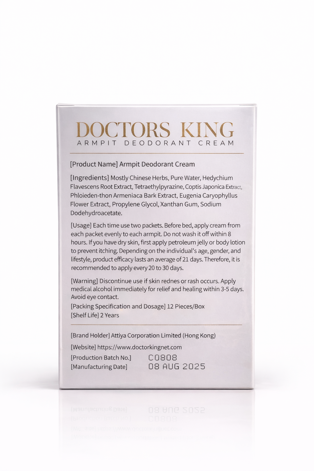 Doctors King Armpit Deodorant Cream