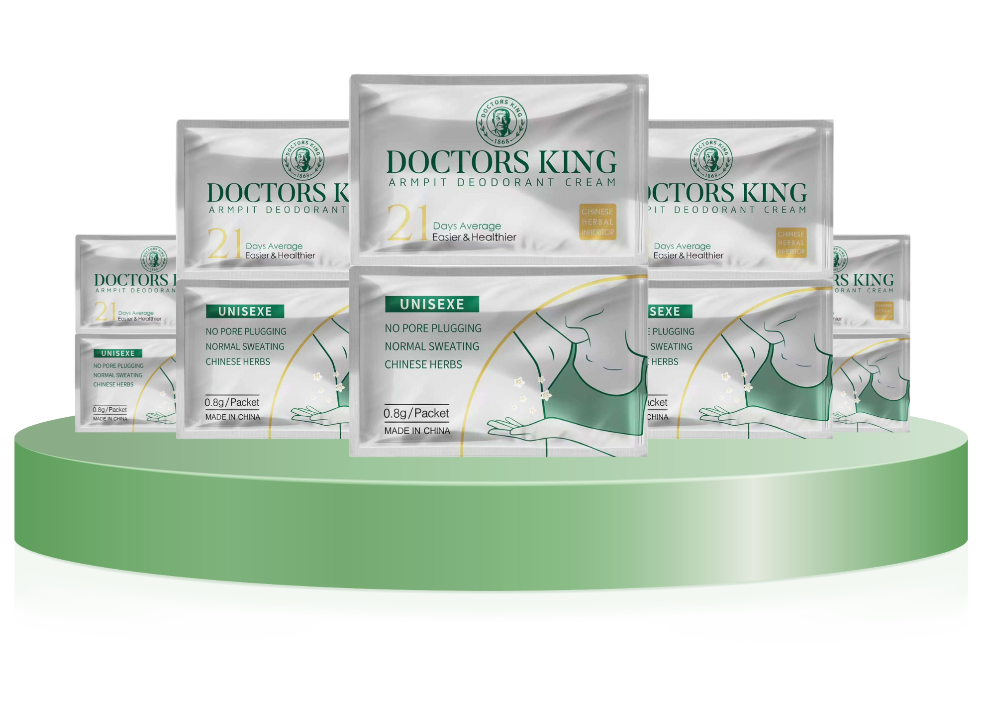 Doctors King - Armpit Deodorant Cream (5 Pack)