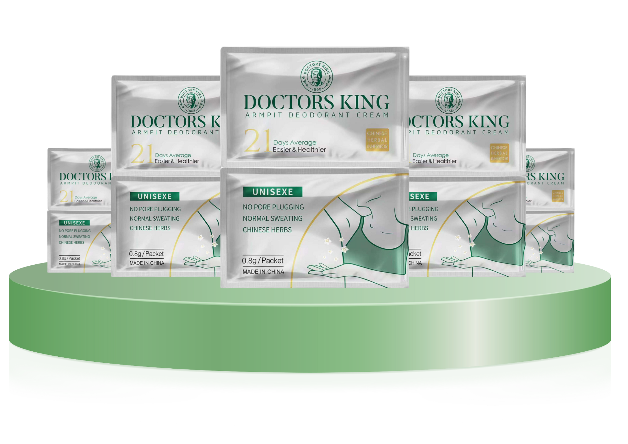 Doctors King - Armpit Deodorant Cream (5 Pack)